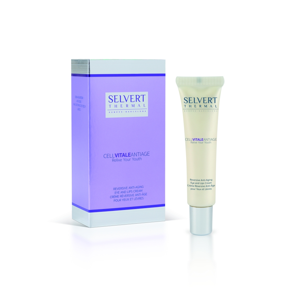 Selvert CellVitaleAntiage - Crème anti-âge pour les yeux et les lèvres